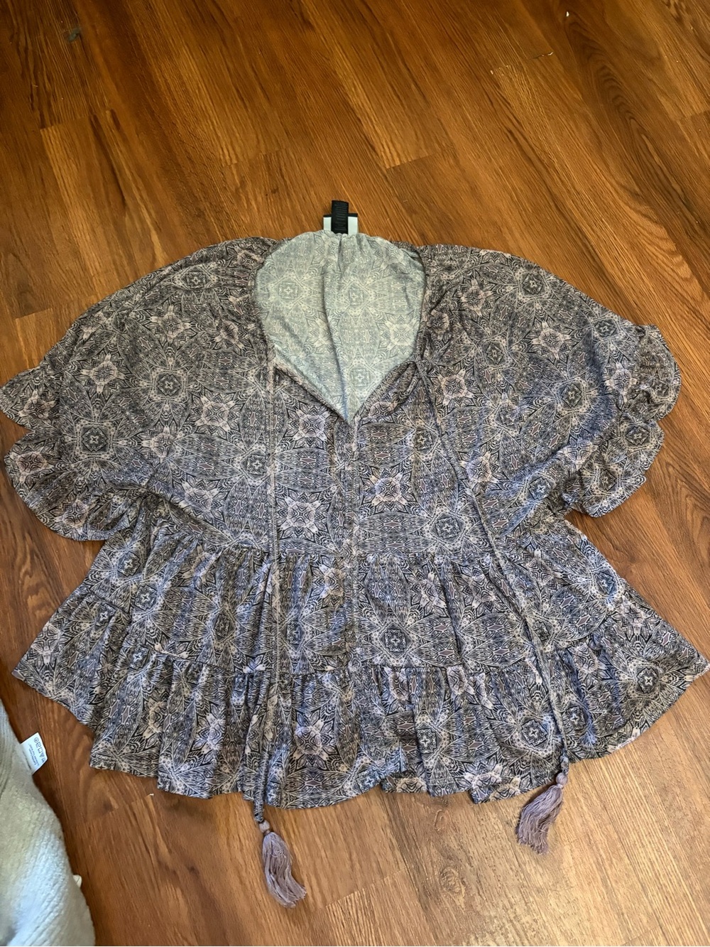 Buckle sheer top